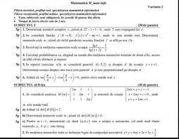 Update_ simulare matematică bac 2019. Simulare Bacalaureat 2019 Edu Ro Proba Obligatorie Subiecte MatematicÄ Si Subiecte Istorie Teste GrilÄ Pentru Elevi Www Infoziare Ro