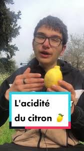Le citron est acide parce que il n'est pas récolter à maturité ? 🍋🙄  #tiktokacademie #pourtoi #foryou #citron #acide #acidité #agrumes #science  #fruits #aprentissage #connaissance #savoir #lesaviezvous ...