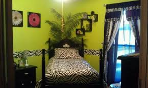 Lime Green And Zebra Room Zebra Bedroom Zebra Room Ashley Bedroom