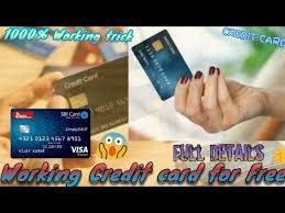 The fact is, these number do follow a pattern and it is pretty simple to generate a series of valid credit card number. Free Credit Card Number Working New 2019 How To Get Free Credit Card Number 100 Work B S New Youtube