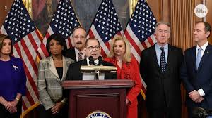 Impeachment refers to the initiation of a legal process where the legislative branch removes a member of the legislative, judiciary or executive branch for committing high crimes and misdemeanors. House Democrats Unveil Articles Of Impeachment Against President Trump