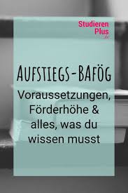 Aufstiegs Bafog Alles Was Du Daruber Wissen Musst In 2020 Studieren Studium Wissen Ist Macht
