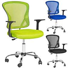 tectake high quality executive office computer chair seat adjustable mesh different colours green computer chair executive office chair