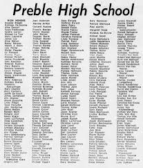 Preble High School Commencement 6/1/1970