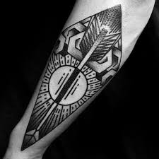 This tattoo includes a black and white inked skull with a black inked rose in the bottom. 50 Unique Forearm Tattoos For Men Cool Ink Design Ideas