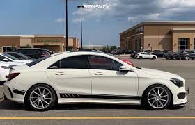 For example when you approach the. 2014 Mercedes Benz Cla250 4matic With 18x8 5 Vossen Cvt And Pirelli 225x40 On Lowering Springs 762691 Fitment Industries
