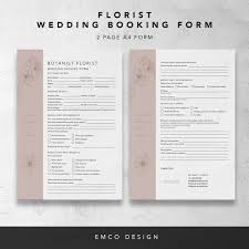 Answer simple questions to create a customized wedding photography contract. Florist Wedding Booking Form Florist Order Forms Wedding Order Forms Florist Templates Inquiry Form Invoice Design Photography Invoice Template Wedding Order