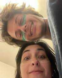 Christopher Briney and His Gf Isabel Paris