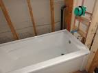 How to set a fiberglass bathtub