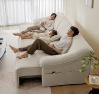 Set Sofa Ruang Tamu Modern Gaya Nordic Tempat Tidur Sofa ...