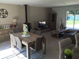 Découvrez dans notre rayon ensemble salon, séjour un vaste choix d'articles à petit prix ! Salon Salle A Manger 40m2 Sols Carrelage Muzy Eure 27 Juin 2015 Salle A Manger Moderne Decoration Salon En Longueur Amenagement Salon