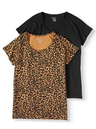 Time And Tru Women S Short Sleeve Raglan T Shirt 2 Pack Bundle Walmart Com In 2020 Simple Shirts Womens Shorts Laid Back Style