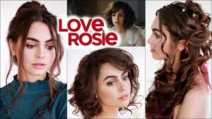 Love Rosie Makeup Hairstyles Tutorial In 2020 Hair Styles Hair Tutorial Lily Collins