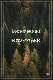 Good morning love messages along with sweetest and romantic good morning my love quotes to wish him or her at the start of the day. Good Morning November Hello November Wallpaper November New Month Wishes