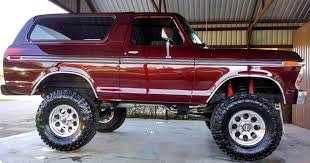 Image result for Candy Apple Red 1980 Bronco