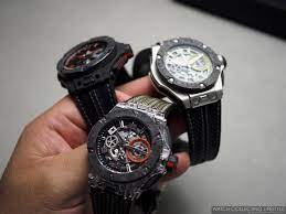 Hublot is the first brand to combine a specific metal case with a natural rubber strap. Insider Hublot Big Bang Scuderia Ferrari 90th Anniversary A 90 Piece Limited Edition For Each Model Watch Collecting Lifestyle