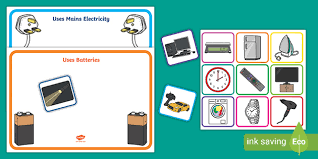 It's free and easy to sign up. Free Things That Use Batteries And Electricity Sorting Activity