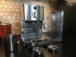 Details About Breville Cafe Roma Esp8xl Espresso Cappuccino Machine 2 Cup Used Cappuccinomachine Breville Cafe Roma Esp8xl Espresso Cappuccino Machine