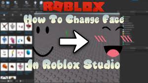 How To Change Your Face In Roblox Studio 2020 Roblox Youtube