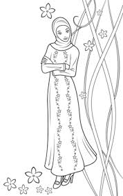 Fulla Doll Coloring Page Ramadan Activities Coloring Pages Ramadan Kids