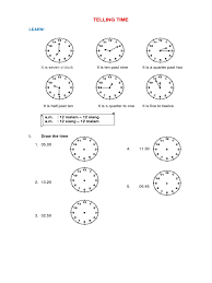 Materi tentang jam kelas 3 sd. Soal Materi Bahasa Inggris Tentang Telling Time Kelas 3 Sd Jawabanku Id