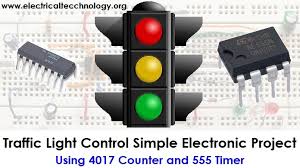 One of the most popular hobbyist projects to build with this chip is the running leds circuit. Traffic Light Control Electronic Project Using 4017 555 Timer