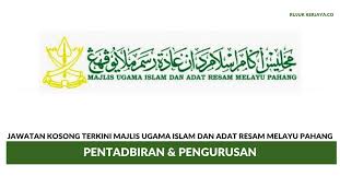 Mayoritas penduduk indonesia beragama islam. Jawatan Kosong Terkini Majlis Ugama Islam Dan Adat Resam Melayu Pahang Pentadbiran Pengurusan Kerja Kosong Kerajaan Swasta