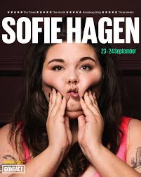 Don't miss Edinburgh comedy award winner @sofiehagendk this September as  she presents her new show Fat Jokes this September. Come as you are and  enjoy an actual fat person at the top