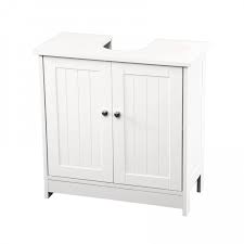 Under bathroom sink cabinet storage: White Under Sink Double Door Bathroom Cabinet Storage 32 99 Oypla Stocking The Very Best In Toys Electrical Furniture Homeware Garden Gifts And Much More