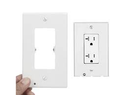 10pcs Wall Outlet Cover Plate Socket Led Night Light Sensor Auto On Off Room Newegg Com