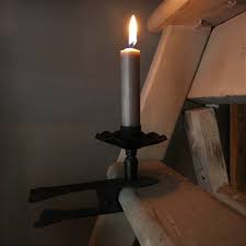 Metal Clip On Candle Holder
