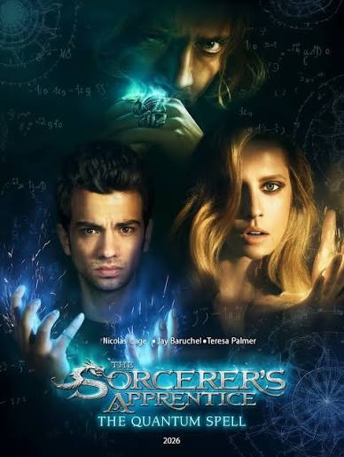 🎬 The Sorcerer's Apprentice 2: The Quantum Singularity (2026) ⭐ Starring: Nicolas Cage • Jay Baruchel • Teresa Palmer • Monica Bellucci 💥 Genre: Fantasy • Action • Adventure 🔥 “Magic evolves…