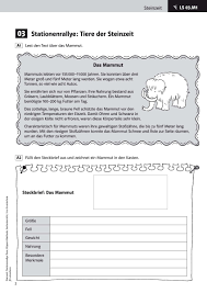 Damit gilt die steinzeit auch als der längste abschnitt der menschheitsgeschichte. Grundschule Unterrichtsmaterial Sachunterricht Heimat Welt Geschichte Steinzeit Stationenrallye Tiere Klippert Methode