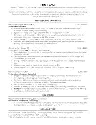 Our system administrator resume example and writing tips can help guide you. 5 System Administrator Resume Examples For 2021 Resume Worded Resume Worded