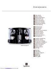 We have over 3 million repair parts all major brands. Nespresso Gemini Cs 220 Pro Manual Pdf Download Manualslib