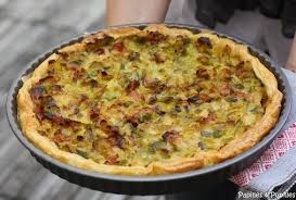 Tarte Feuilletee Aux Poireaux Et Lardons Fumes Recette Tarte Aux Poireaux Lardons Tarte Feuilletee Tarte Aux Poireaux