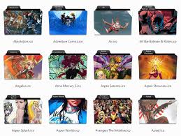 But they do not affect. Download Comic Book Folder Icons 1