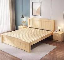 Amazon.com: Cama de madera maciza, 3.9 ft/4.9 ft/5.9 ft ...