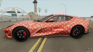 Auto detailing and tire services also available. Ferrari 812 Superfast Supreme X Luis Vouitton For Gta San Andreas