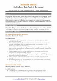Business Data Analyst Resume Samples Qwikresume