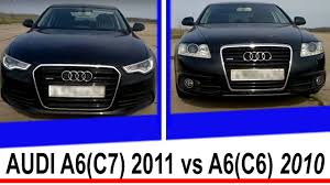 Now in its fifth generation, the successor to the audi 100 is manufactured in neckarsulm, germany. Audi A6 C7 2011 Vs A6 C6 2010 Youtube