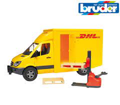 Durham classics 1939 ford panel delivery van toronto toy show 1:43 #155 lnib coa. Bruder Toys 02534 Mercedes Sprinter Dhl Delivery Truck Van And Pallet Truck 1 16 Ebay