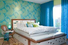 Search for bedroom ideas with us! Falling In Love With Pattern Bring Home Paisley With Polished Flair