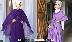 Misal, ungu, hijau, dan oranye. 7 Model Kombinasi Warna Kerudung Untuk Baju Warna Ungu Paling Serasi