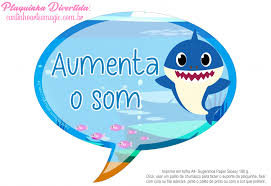 Desenhos do baby shark para imprimir e colorir. Festa Baby Shark Plaquinhas Divertidas Cantinho Art S Magic Blog De Inspiracoes De Festas