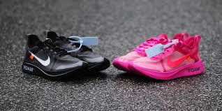 Take A Closer Look At The Off White X Nike Zoom Fly Sp Pink Black Nike Zoom White Nikes Nike