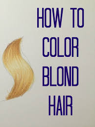 Prismacolor Hair Tutorial Blond Hair Prismacolor Prismacolor Art Hair Sketch