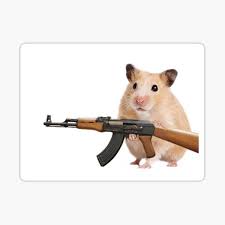 Terrorist Hamster Sticker By Itsturtleman Redbubble