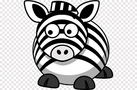 Zebra Zeichnen Cartoon Zebra Tiere Animation Png Pngegg