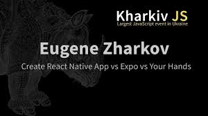 Create sample apps in all three environments (react native, crna, and expo). Eugene Zharkov Create React Native App Vs Expo Vs Your Hands Youtube